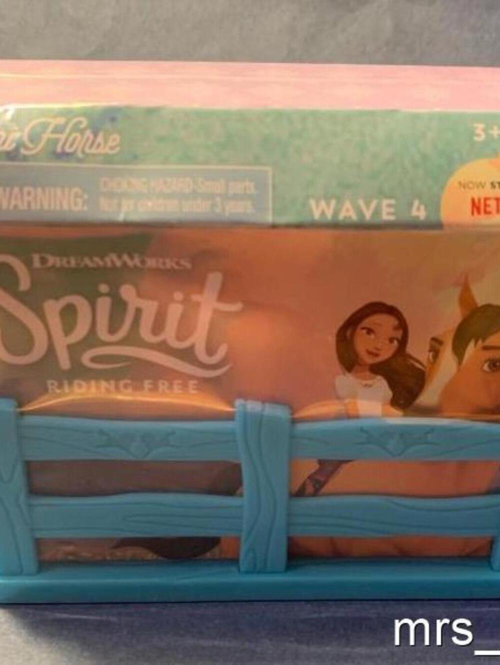 Spirit Riding Free Wave 4 Factory Sealed Box Mini Horse DreamWorks Blue Blind!
